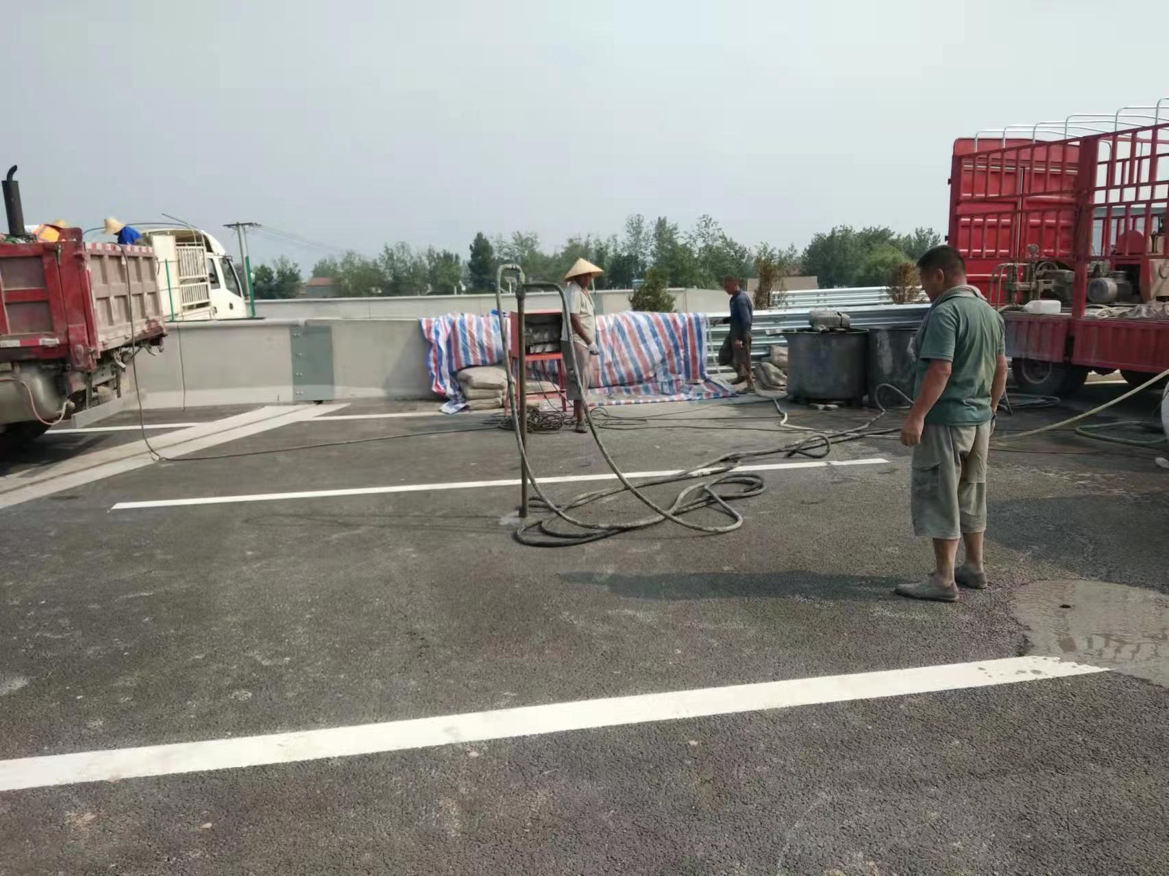 万江街道路基注浆